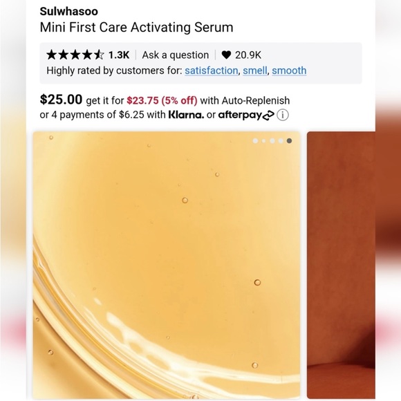 SULWHASOO First Care Activating Serum VI - Picture 2 of 12